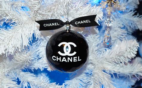 chanel christmas ornaments